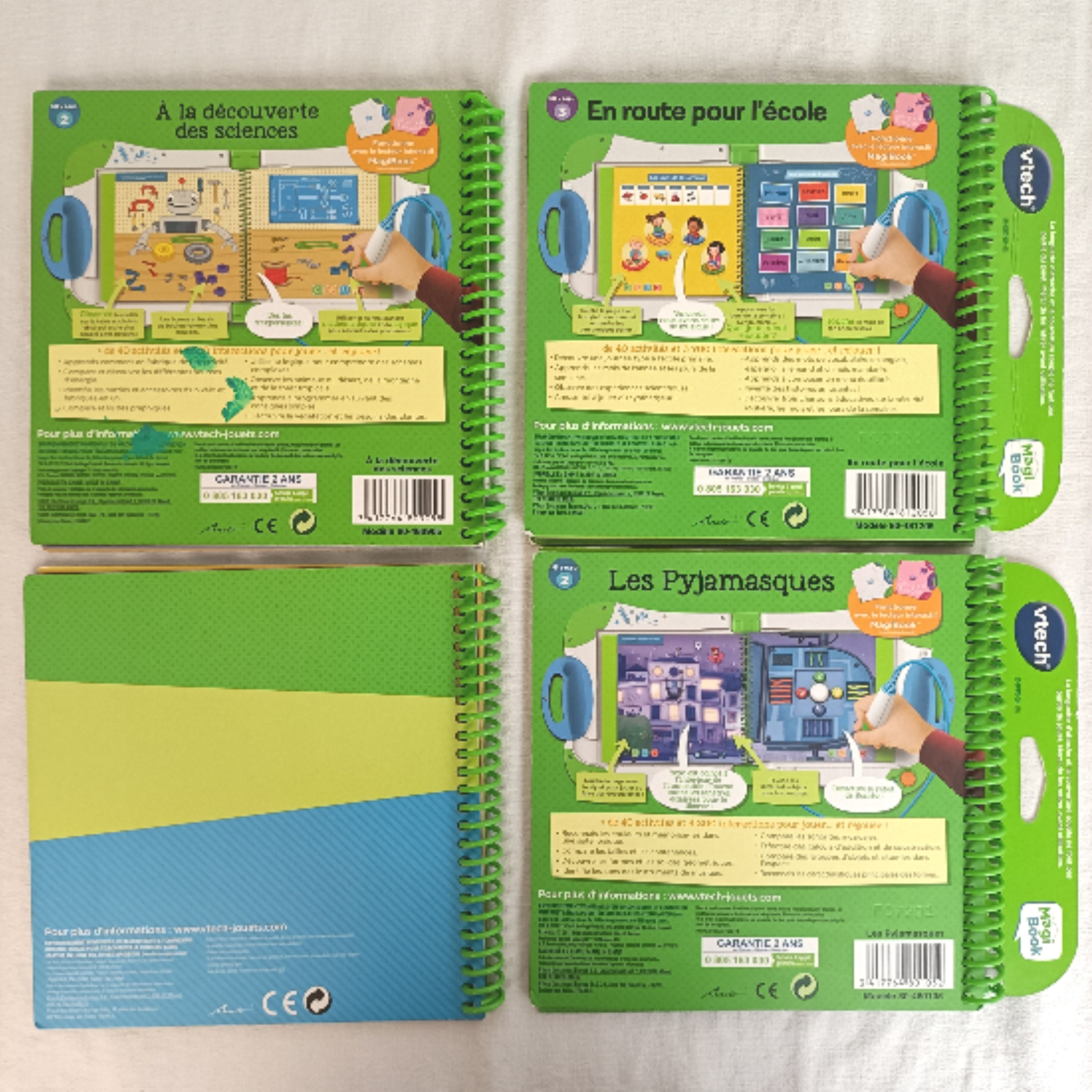 Jeu livre intéractif + Livres-Jeu éducatifs - "Magibook" Vtech 2-7 ans - Bon état - Photo 9